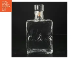 Krystal Glas Karaffel Ispol fra Holmegaard 1970 (str. 22 cm)