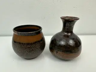 2 stk. miniature keramik (retro)