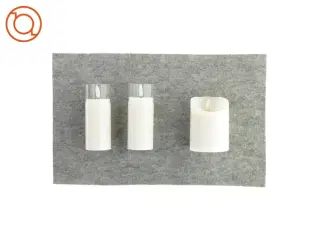 Lys på batteri (str. H 10 til 13 CM)