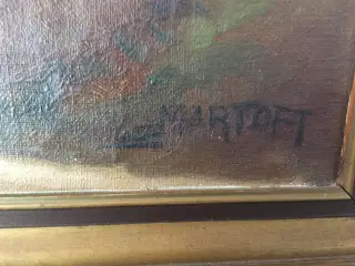 Maleri sign. Martoft