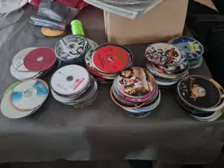 Blandet cd og dvd 