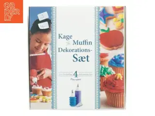 Kage og muffin dekorationssæt
