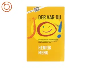 Der var du af Henrik Meng (Bog)