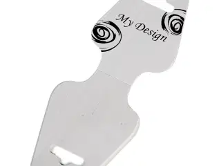 Topkort My Design Lys Grå - 100 stk. Kraftig Karton