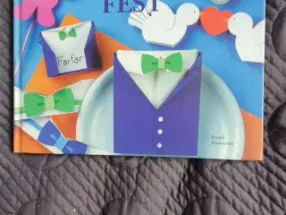 Bordkort bog/ fest pynt