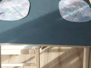 Spisebord 160 cm med butterfly udtræk