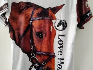 2 stk heste T-shirts helt nye