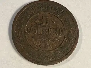 3 Kopeks Russia 1905