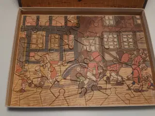 (Elmo)puslespil.Motiv fra filmen Fyrtøjet fra 1946