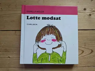 Totte & Lotte Bog  Lotte Modsag Nr.1 Gunilla Wolde