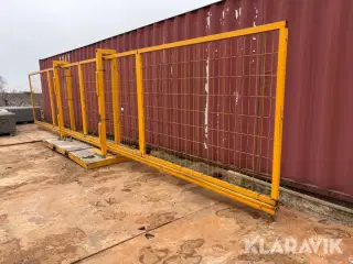 Manuel skydeport med gaffellommer CAIS 4 løfteøjer