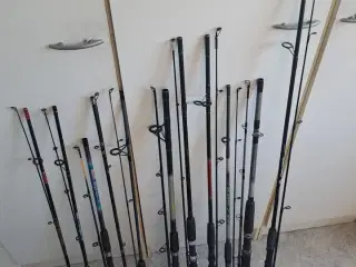 Fiskestænger stk pris 75-100 kr