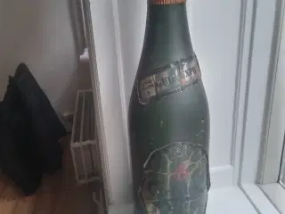 Ølflaske i plast