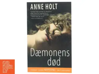 Dæmonens død af Anne Holt fra Gyldendal
