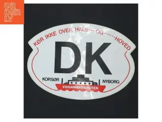 DK Dekal Korsør Nyborg (str. 15x10,5 cm)