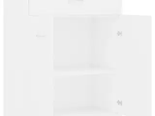 Skænk 60 x 30 x 75 cm spånplade hvid