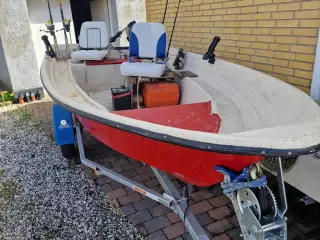 Jolle til fiskeri