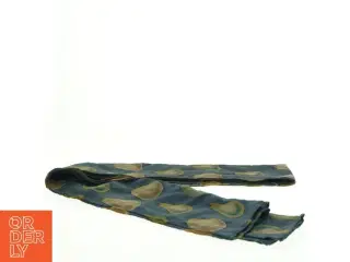 Charlotte Sparre Vintage Silke Tørklæde med pære mønster (str. 35 x 157 cm)