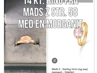 Fingerring sælges