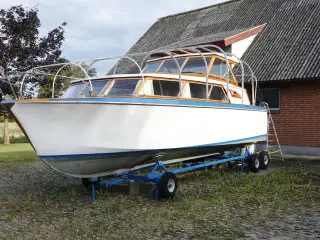 Billig Mahogny motorbåd 