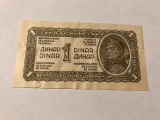 1 Dinar Yugoslavia