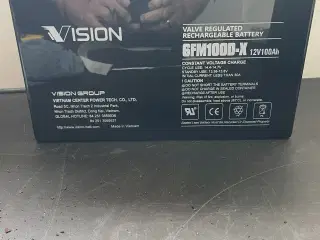 Batteri Vision 100ah
