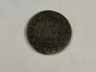 1 Skilling 1676 Danmark