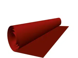 Oracal 631 - Rød - Red, 631-031, 3 års folie - skiltefolie