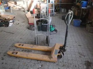 Palleløfter og sækkevogn