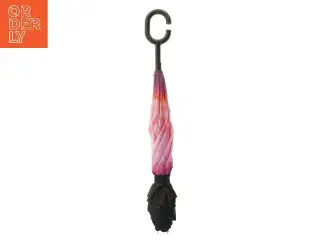 Ny Paraply med C-formet håndtag (str. 81 cm)
