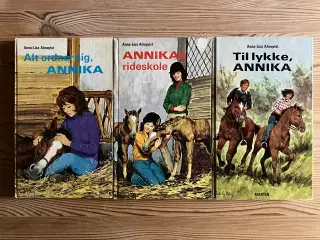 Hestebøger, Annika, Vicki, Fuldblod m.fl.