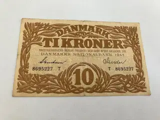 10 Kroner 1943 T