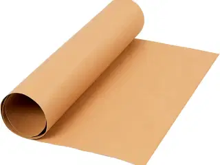 Læderpapir, B: 50 cm, ensfarvet, 350 g, lys brun, 1m/ 1 rl.
