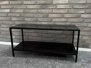 Sofa bord, sort, metal