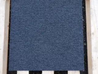 Tæppefliser sort - 22 m2