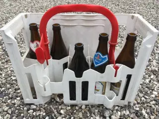 En halv kasse øl