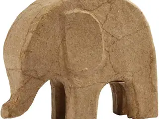Elefant, H: 14 cm, L: 17 cm, 1 stk.