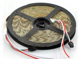 NY! 5m LED Pixel Strip 5V IP65 RGB 5050 WS2812B