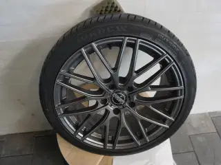 nye 18" alufælge med nye dæk til BMW 320 D F31