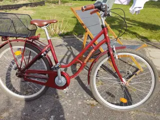Pigecykel med 7 gear