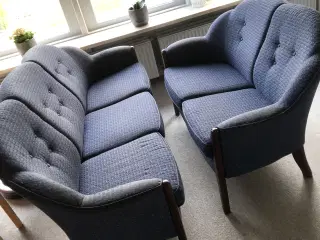 Smuk lille sofagruppe med god siddekomfort