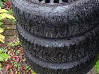 3 vinterdæk på fælge