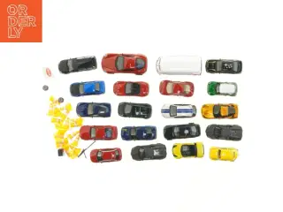 Samling af miniaturebiler (str. 8,5 cm til 13 cm)