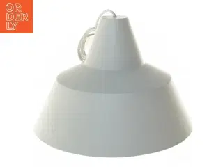Hvid pendel (str. Ø 35 cm)