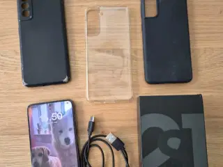 Virkelig god Samsung S21 5G 256 GB  sælges