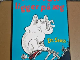 Dr. Seuss Horton ligger på æg Bog