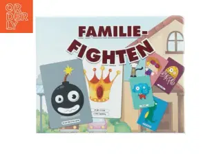 Brætspil &#39;Familie Fighten&#39; fra Legekæden (str. 106 kort)