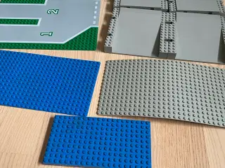 Lego ramper og vejplade