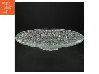 Glasfad med mønster (str. Ø 33 cm)