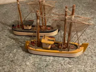 Antikke sejlskibe i træ